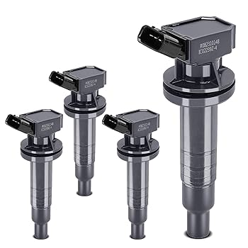 YHTAUTO Set of 4 Ignition Coil Packs Replacement for Toyota